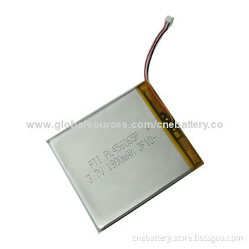3.7V/1,900mAh Lithium Polymer Battery for Solar Lamps with Lightweight and Long Lifespan